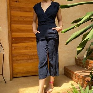 Navy jumpsuit